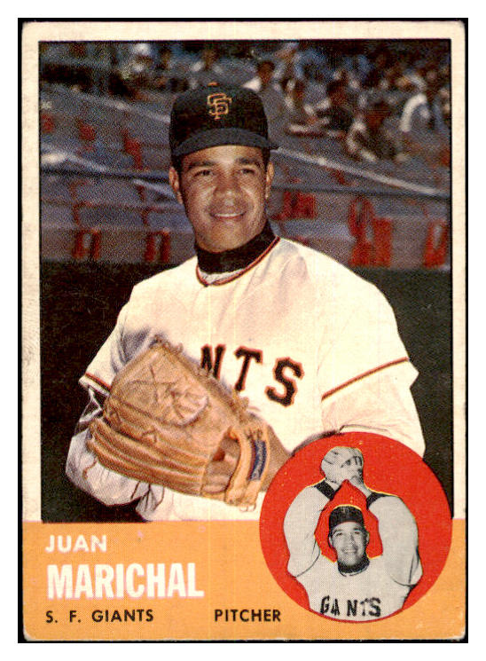1963 Topps Baseball #440 Juan Marichal Giants VG-EX 439117
