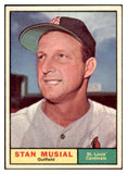 1961 Topps Baseball #290 Stan Musial Cardinals EX-MT 439144