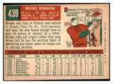 1959 Topps Baseball #439 Brooks Robinson Orioles VG-EX 439165