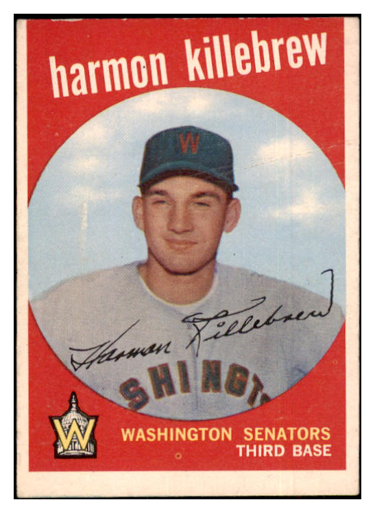1959 Topps Baseball #515 Harmon Killebrew Senators VG 439178