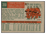 1959 Topps Baseball #350 Ernie Banks Cubs VG 439193