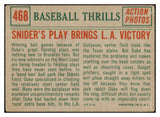 1959 Topps Baseball #468 Duke Snider IA Dodgers VG 439197