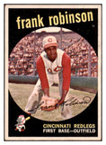 1959 Topps Baseball #435 Frank Robinson Reds EX 439207