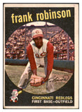 1959 Topps Baseball #435 Frank Robinson Reds VG-EX 439208