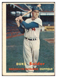 1957 Topps Baseball #170 Duke Snider Dodgers VG-EX 439230