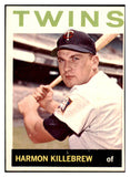 1964 Topps Baseball #177 Harmon Killebrew Twins NR-MT oc 439244