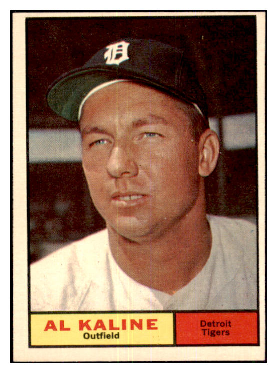 1961 Topps Baseball #429 Al Kaline Tigers EX-MT 439304