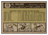 1961 Topps Baseball #429 Al Kaline Tigers EX-MT 439304