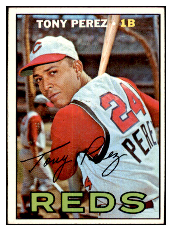 1967 Topps Baseball #476 Tony Perez Reds EX-MT 439313
