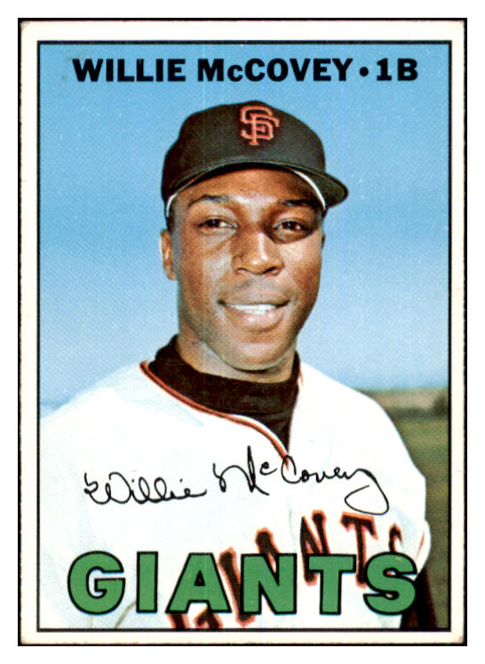 1967 Topps Baseball #480 Willie McCovey Giants EX+/EX-MT 439318