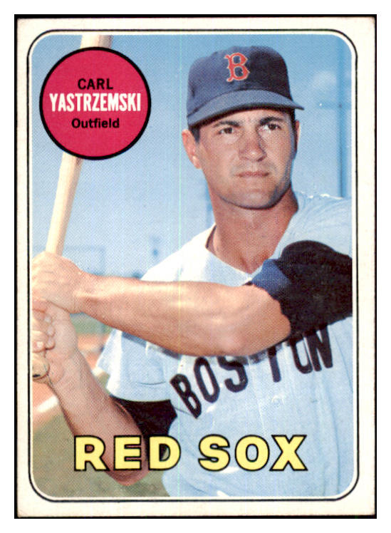 1969 Topps Baseball #130 Carl Yastrzemski Red Sox EX-MT 439370