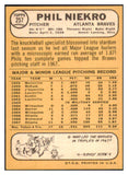 1968 Topps Baseball #257 Phil Niekro Braves NR-MT 439379