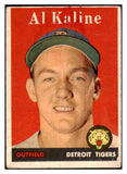 1958 Topps Baseball #070 Al Kaline Tigers GD-VG 439412