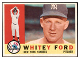 1960 Topps Baseball #035 Whitey Ford Yankees EX-MT 439445