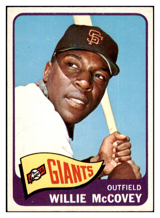 1965 Topps Baseball #176 Willie McCovey Giants EX-MT 439462