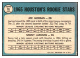 1965 Topps Baseball #016 Joe Morgan Astros EX 439474