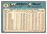 1965 Topps Baseball #205 Warren Spahn Mets EX-MT 439478