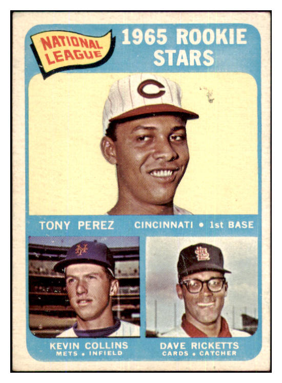 1965 Topps Baseball #581 Tony Perez Reds VG-EX 439498