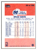 1986 Fleer Basketball #022 Brad Davis Mavericks NR-MT 439547