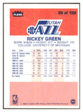 1986 Fleer Basketball #039 Rickey Green Jazz NR-MT 439562