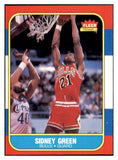 1986 Fleer Basketball #040 Sidney Green Bulls NR-MT 439563