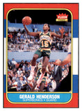 1986 Fleer Basketball #045 Gerald Henderson Sonics NR-MT 439568