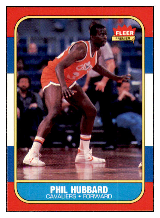 1986 Fleer Basketball #048 Phil Hubbard Cavaliers NR-MT 439571
