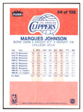 1986 Fleer Basketball #054 Marques Johnson Clippers NR-MT 439576