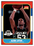 1986 Fleer Basketball #064 Alton Lister Sonics NR-MT 439585