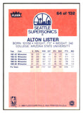 1986 Fleer Basketball #064 Alton Lister Sonics NR-MT 439585