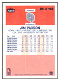 1986 Fleer Basketball #085 Jim Paxon Blazers NR-MT 439597