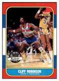 1986 Fleer Basketball #093 Cliff Robinson 76ers NR-MT 439604