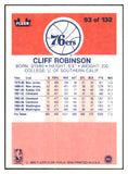 1986 Fleer Basketball #093 Cliff Robinson 76ers NR-MT 439604