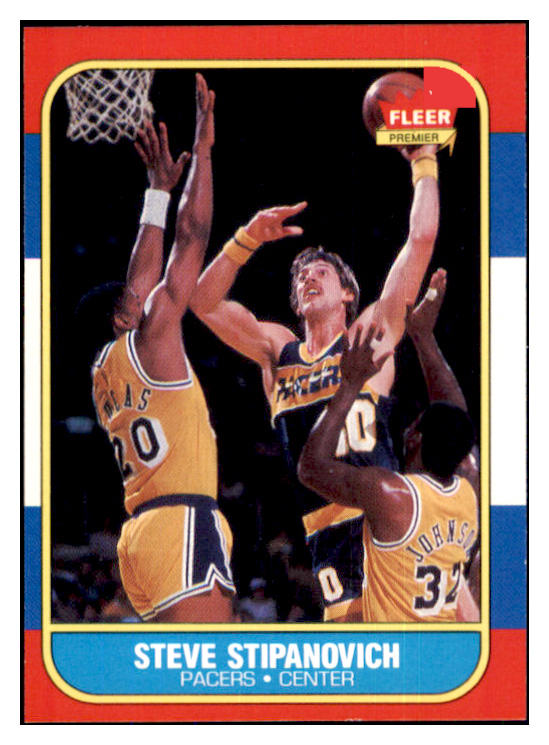 1986 Fleer Basketball #106 Steve Stipanovich Pacers NR-MT 439615