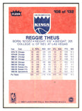 1986 Fleer Basketball #108 Reggie Theus Kings NR-MT 439617