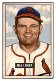 1951 Bowman Baseball #230 Max Lanier Cardinals EX-MT 439706
