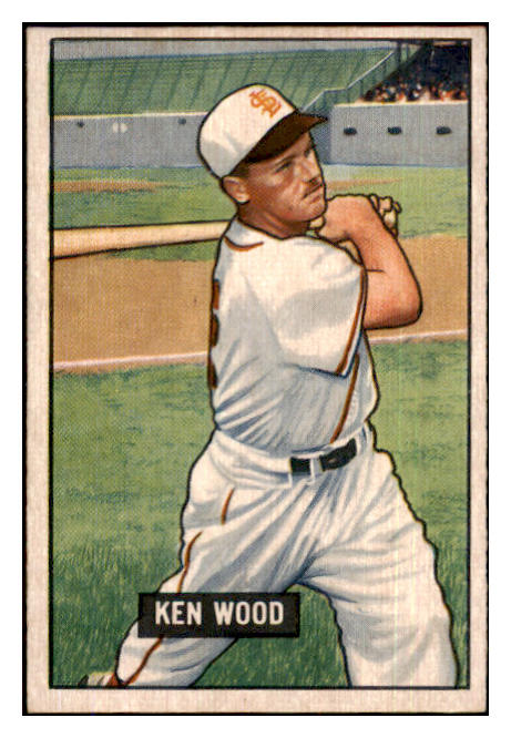 1951 Bowman Baseball #209 Ken Wood Browns EX-MT 439713