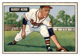 1951 Bowman Baseball #171 Buddy Kerr Braves NR-MT 439735