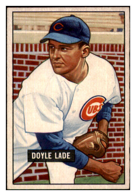 1951 Bowman Baseball #139 Doyle Lade Cubs EX-MT 439751