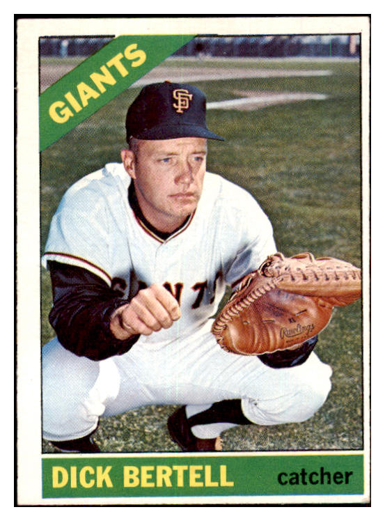 1966 Topps Baseball #587 Dick Bertell Giants EX-MT 439863