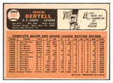1966 Topps Baseball #587 Dick Bertell Giants EX-MT 439863