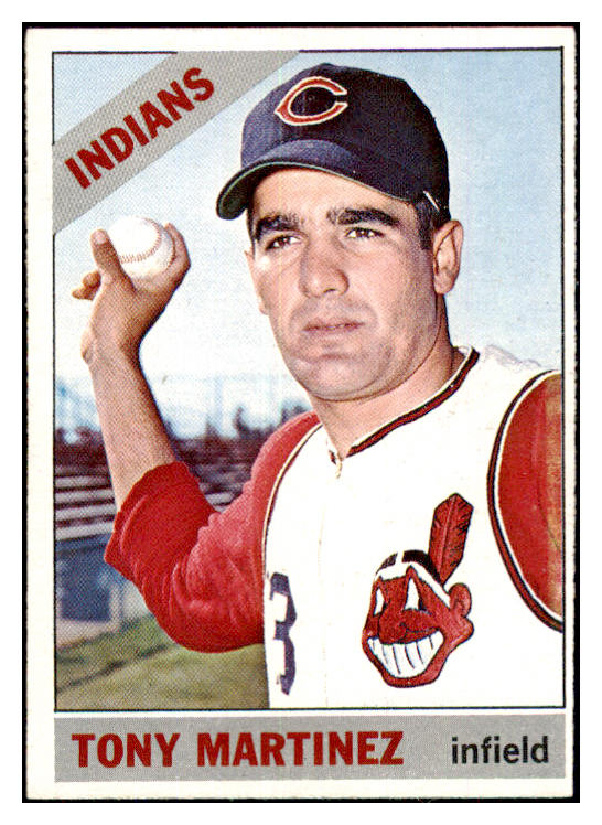 1966 Topps Baseball #581 Tony Martinez Indians EX-MT 439875