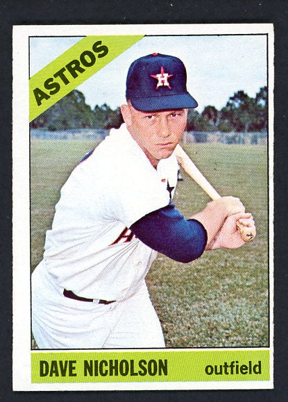 1966 Topps Baseball #576 Dave Nicholson Astros EX-MT 439881