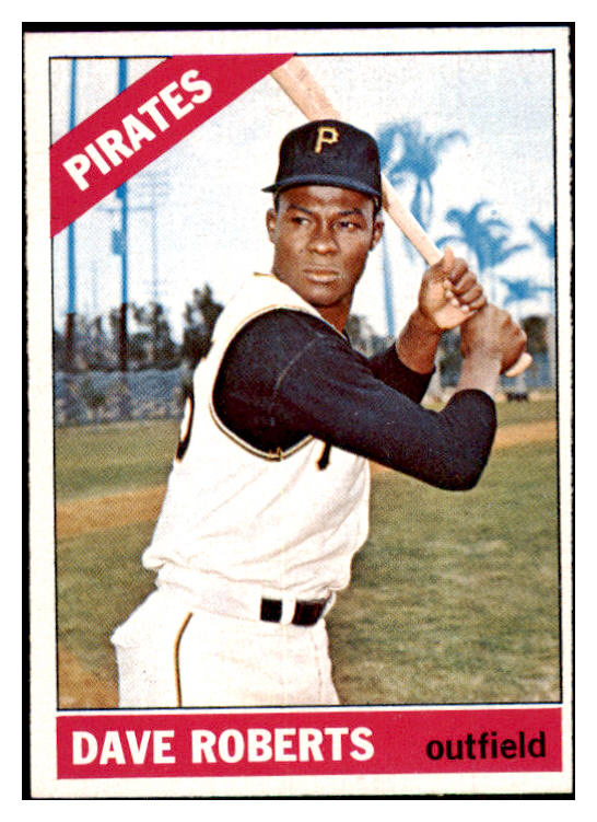 1966 Topps Baseball #571 Dave Roberts Pirates EX-MT 439889