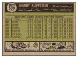 1961 Topps Baseball #539 Johnny Klippstein Senators EX-MT 439948