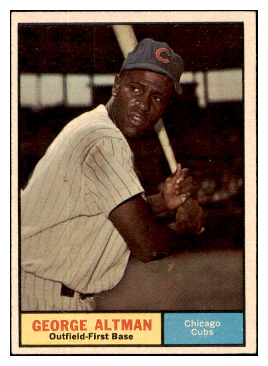 1961 Topps Baseball #551 George Altman Cubs NR-MT 439955