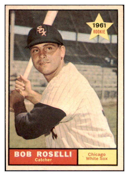 1961 Topps Baseball #529 Bob Roselli White Sox NR-MT 439962