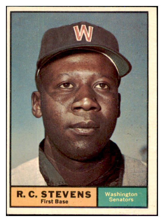 1961 Topps Baseball #526 R.C. Stevens Senators NR-MT 439963