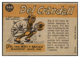 1960 Topps Baseball #568 Del Crandall A.S. Braves NR-MT 439967