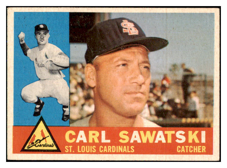 1960 Topps Baseball #545 Carl Sawatski Cardinals EX-MT 439974